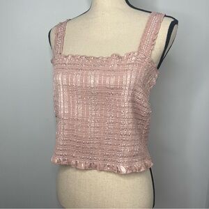 Abercrombie & Fitch Pink Tank Top Size XL